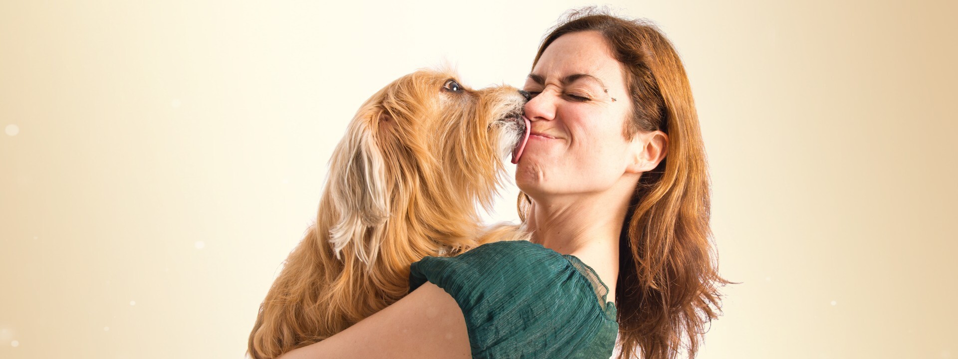 Woman and dog