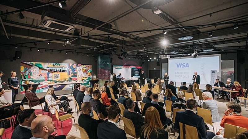 Visa Czech Top Shop award ceremony